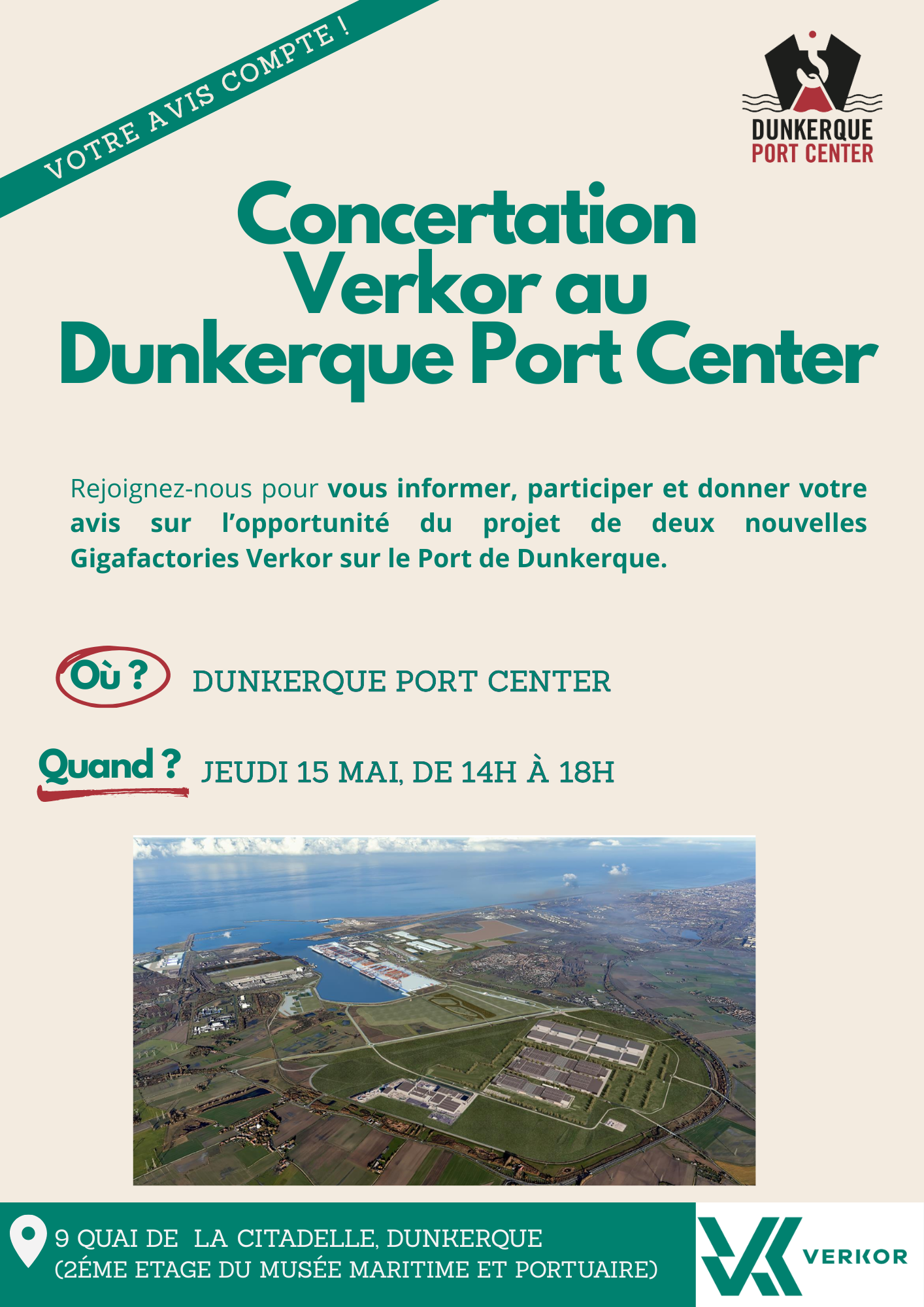 Invitation concertation préalable Verkor